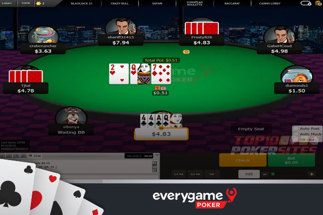 Everygame Poker Screenshots
