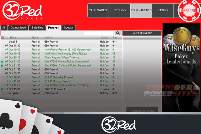 screenshot 32Red Poker