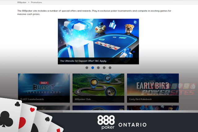 888poker Ontario Promotion