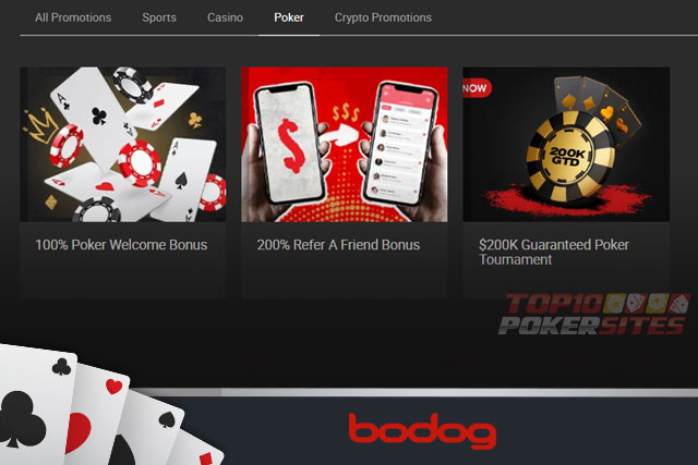 Bodog Poker Promotion