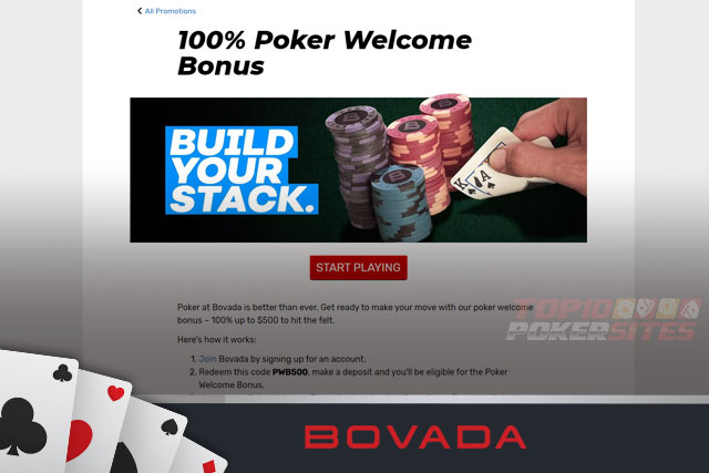 Bovada Poker Promotion