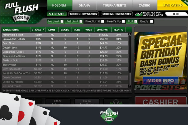 screenshot Full Flush Poker