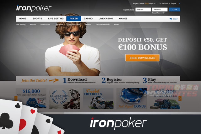 screenshot Iron Poker