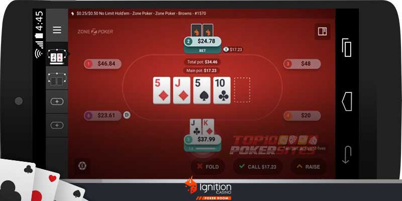 Ignition Poker Mobile App