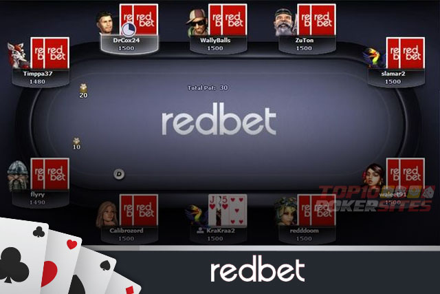 Redbet Poker Table