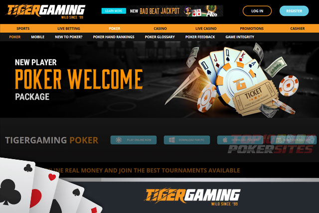 screenshot TigerGaming Poker