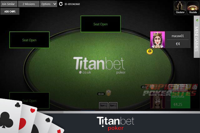 Titanbet Poker Table